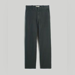 Madewell Men’s Oversized Chino Pants Black Size 34 NWT